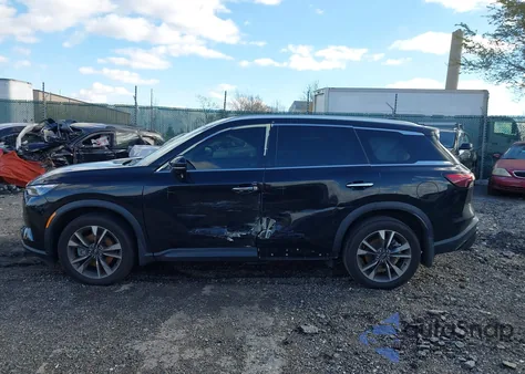 2024 Infiniti Qx60 Luxe Awd from USA, damaged, VIN 5N1DL1FS2RC355766